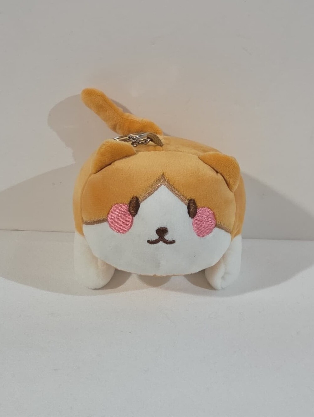shiba inu plushie keychain